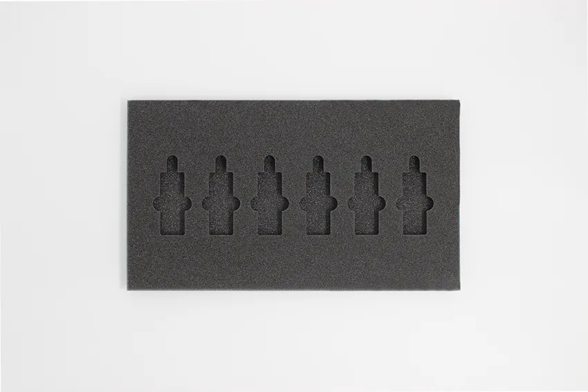 Foam insert for ampoules